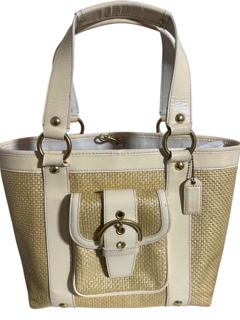 Coach Vintage Legacy 65th Anniversary Edition Woven Tote